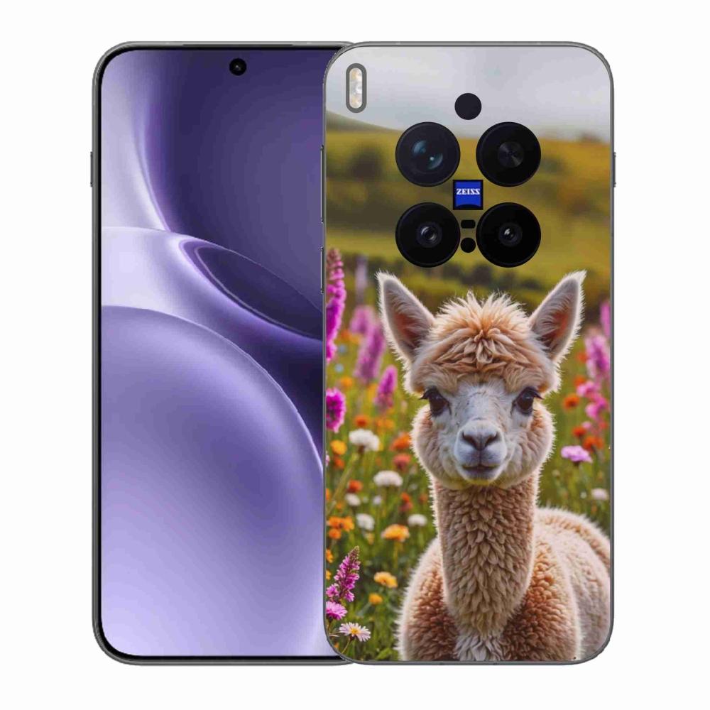 Gélový kryt mmCase na Vivo X300 Pro 5G - lama na lúke
