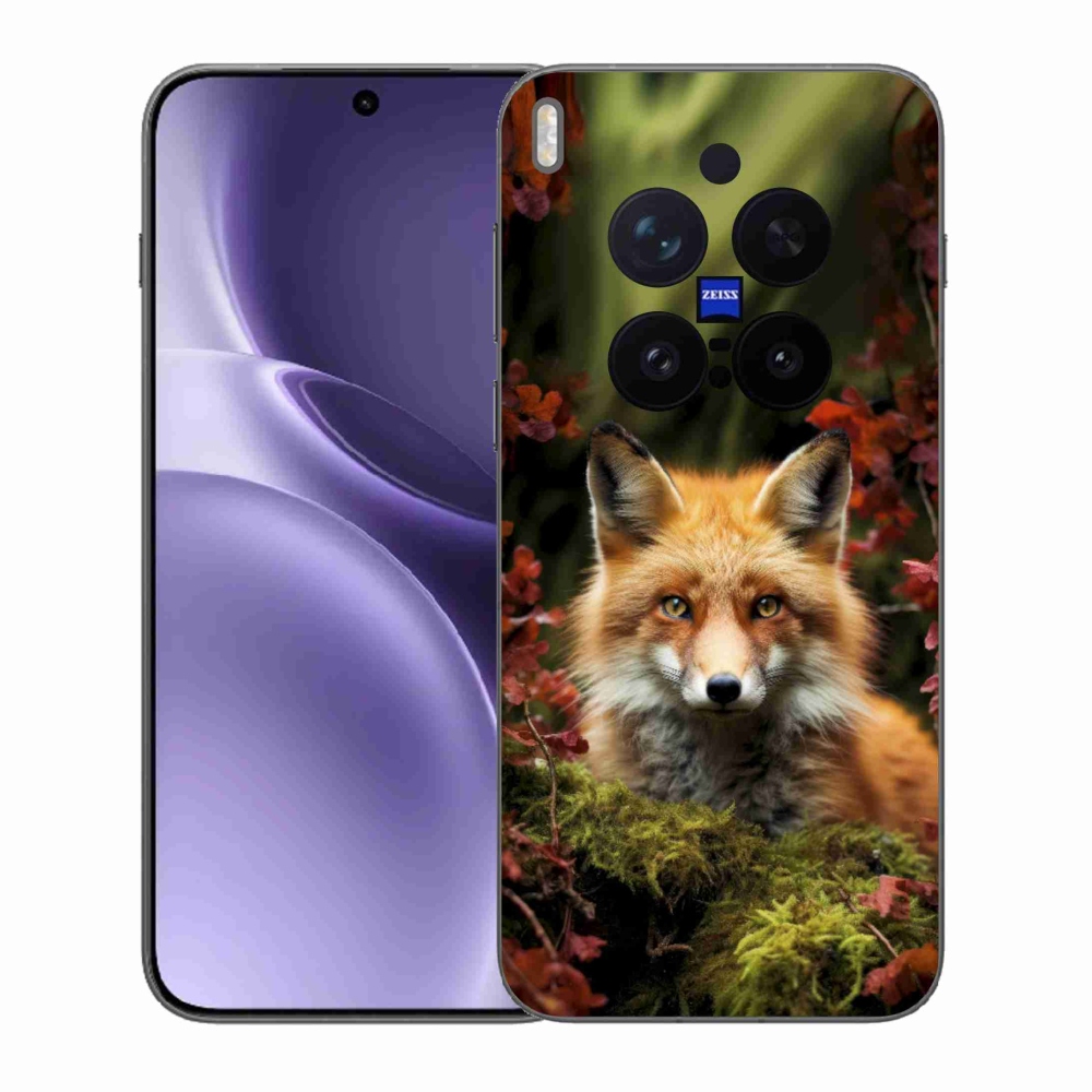 Gélový kryt mmCase na Vivo X300 Pro 5G - líška v lese