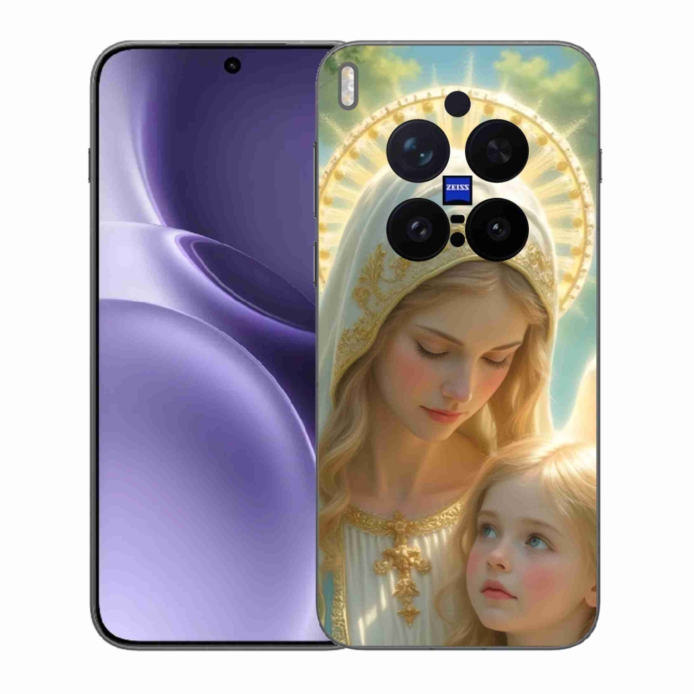 Gélový kryt mmCase na Vivo X300 Pro 5G - náboženský motív 2