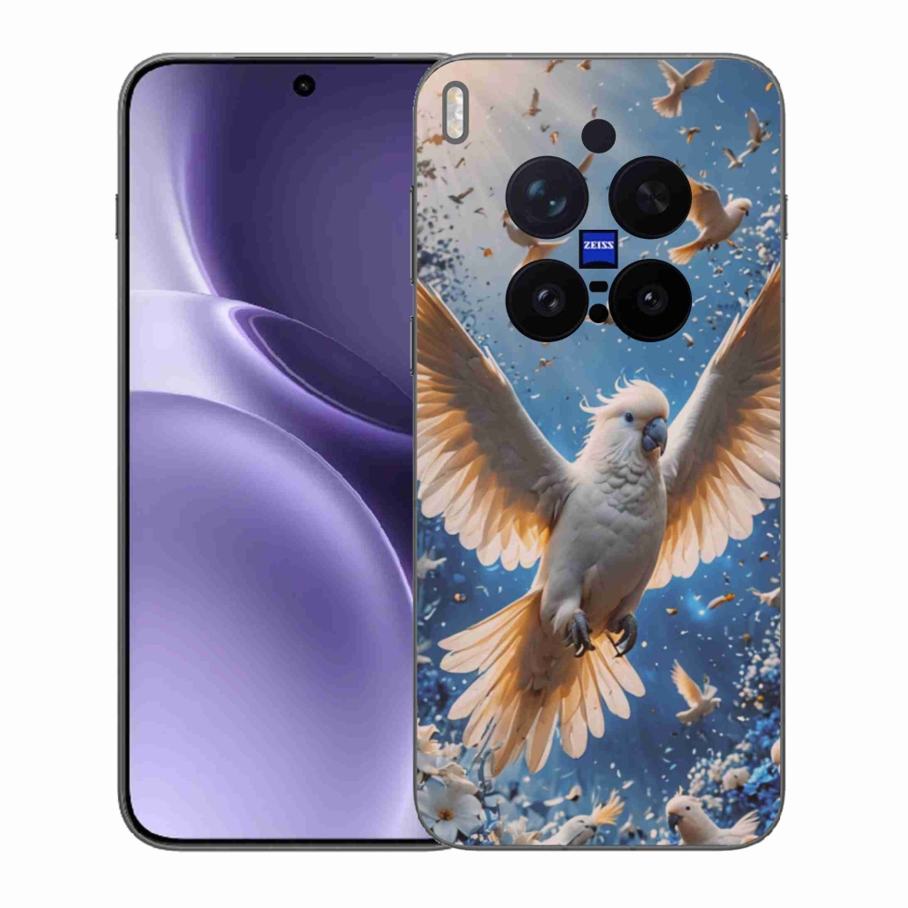 Gélový kryt mmCase na Vivo X300 Pro 5G - papagáj kakadu