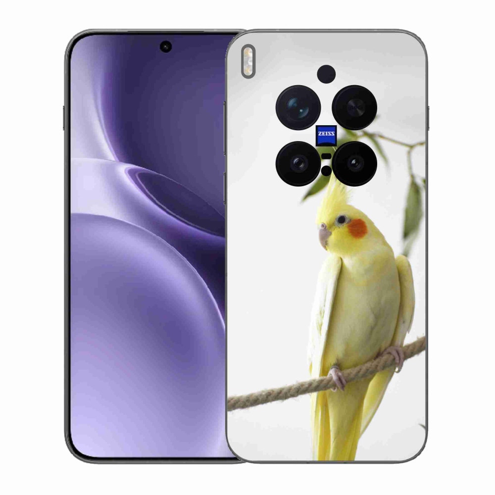 Gélový kryt mmCase na Vivo X300 Pre 5G - papagáj korela chocholatá