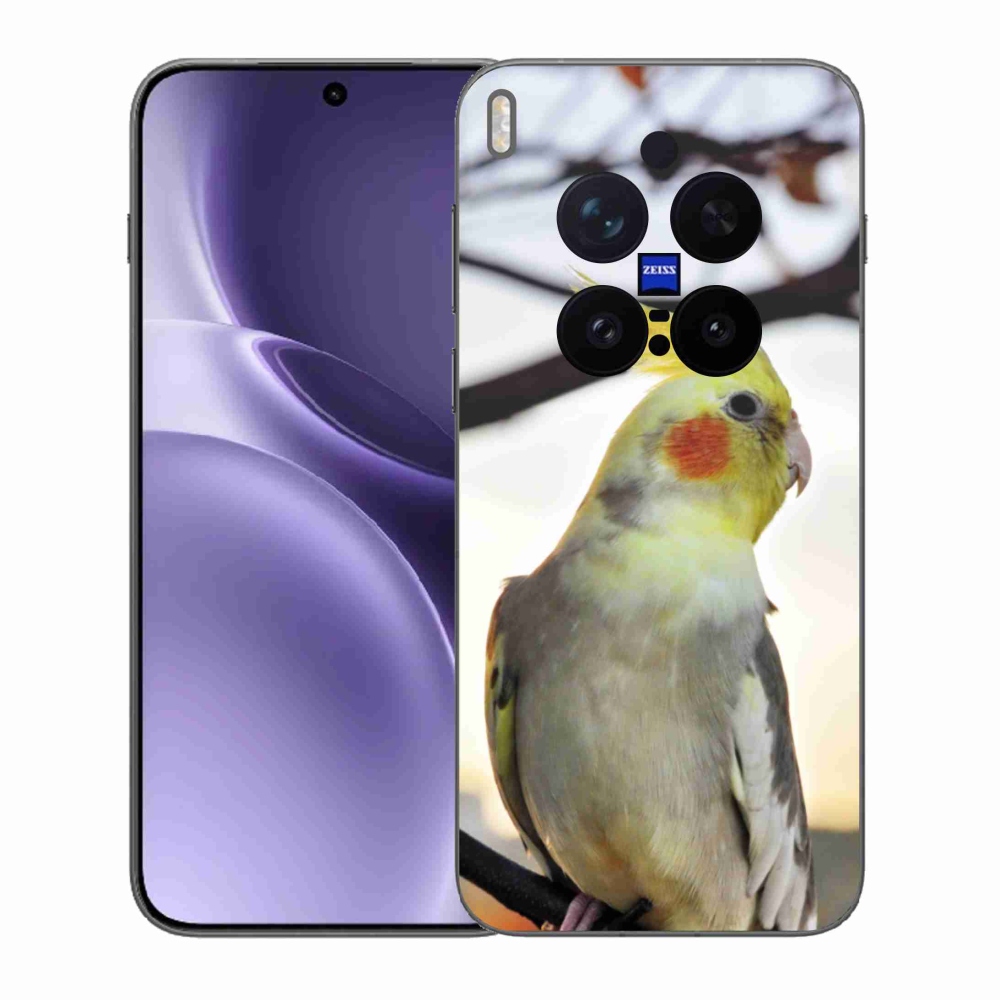 Gélový kryt mmCase na Vivo X300 Pro 5G - papagáj korela