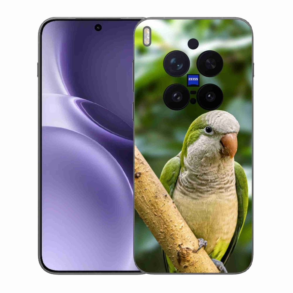 Gélový kryt mmCase na Vivo X300 Pre 5G - papagáj mníšok