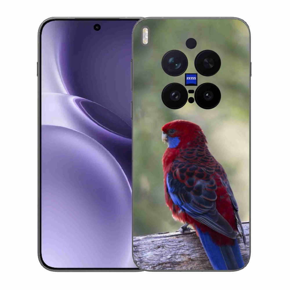 Gélový kryt mmCase na Vivo X300 Pre 5G - papagáj rosela