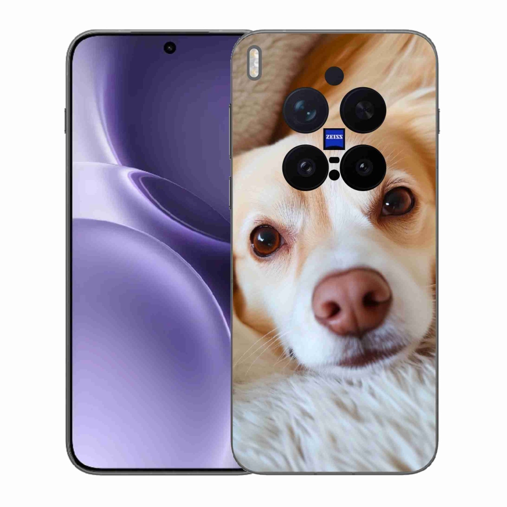 Gélový kryt mmCase na Vivo X300 Pro 5G - Roztomilá čivava