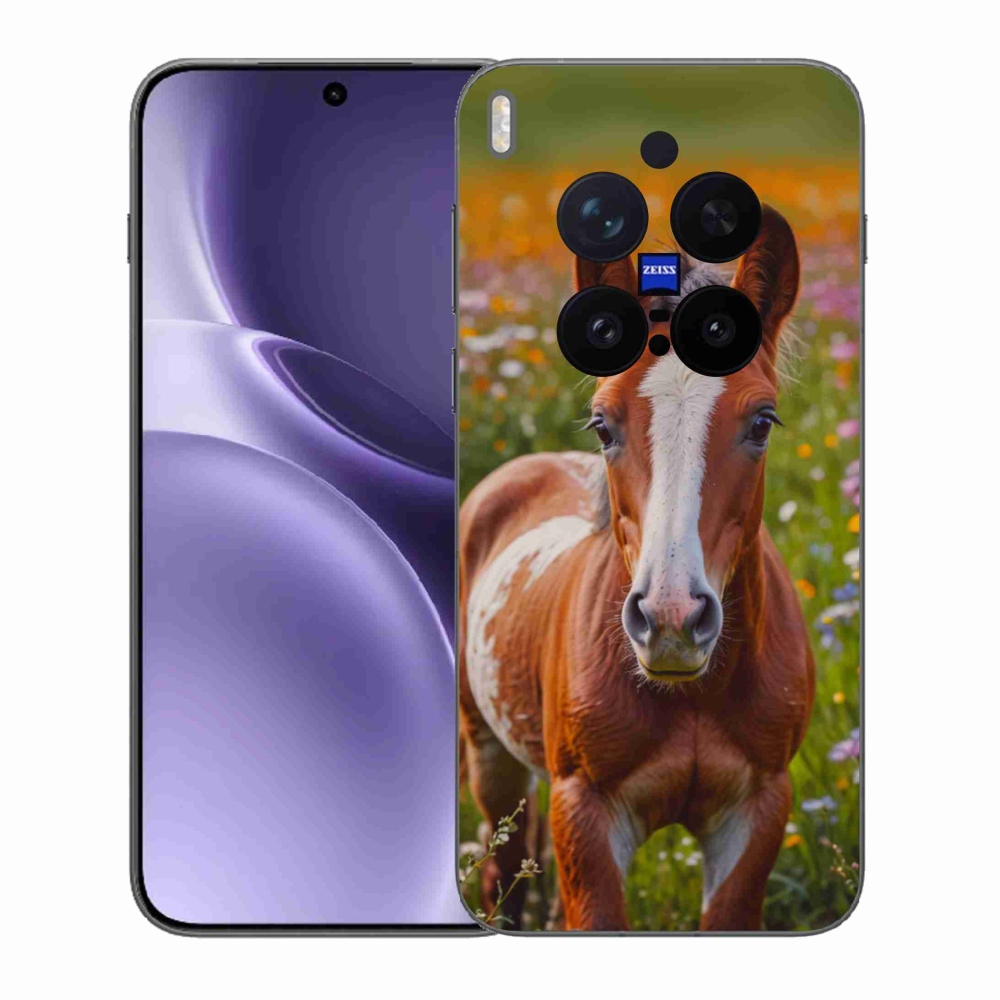 Gélový kryt mmCase na Vivo X300 Pro 5G - roztomilé žriebä