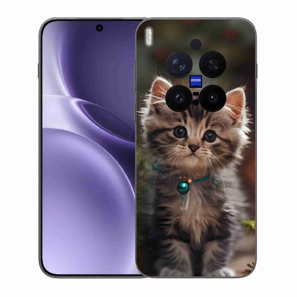 Gélový kryt mmCase na Vivo X300 Pro 5G - roztomilé mačiatko 11