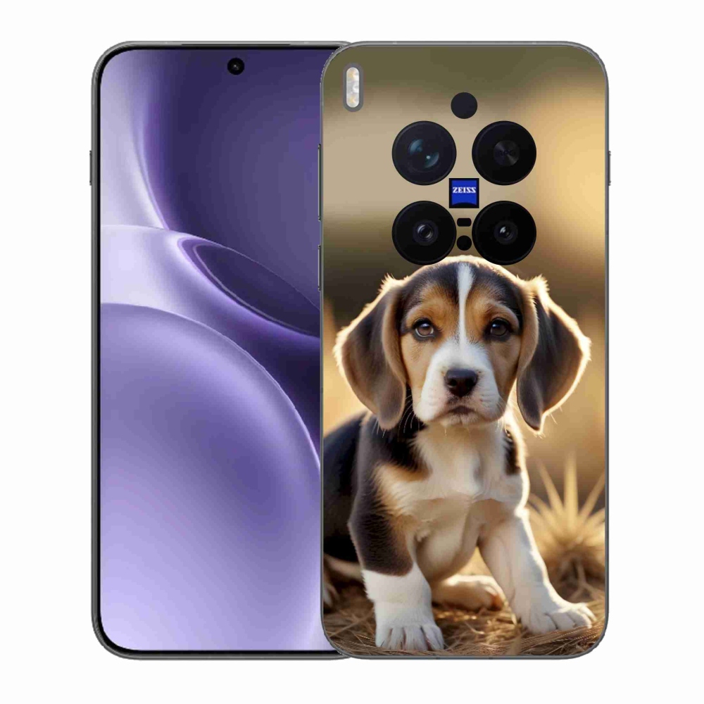 Gélový kryt mmCase na Vivo X300 Pro 5G - roztomilý bígl