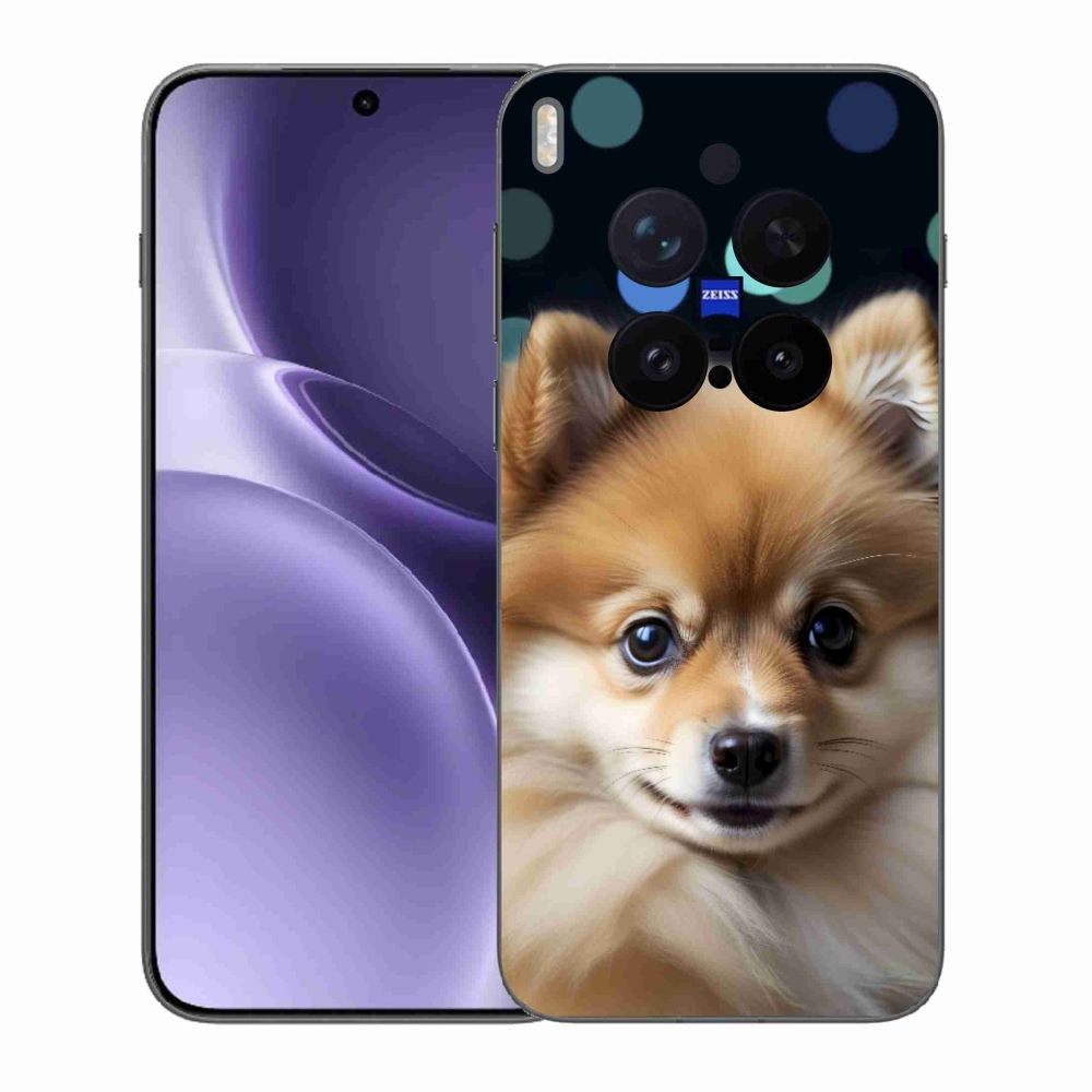 Gélový kryt mmCase na Vivo X300 Pro 5G - roztomilý pomeranian