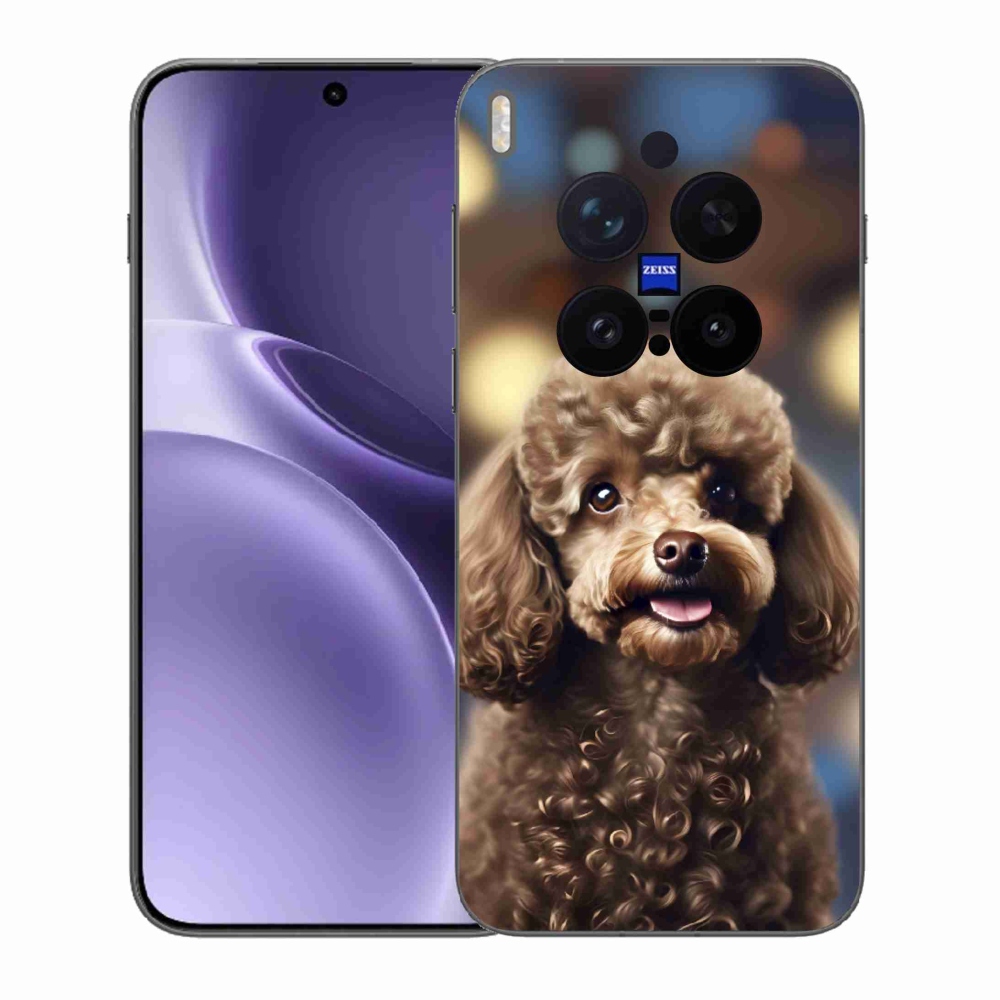 Gélový kryt mmCase na Vivo X300 Pro 5G - roztomilý pudel