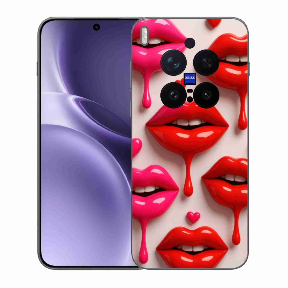 Gélový kryt mmCase na Vivo X300 Pro 5G - pery 2