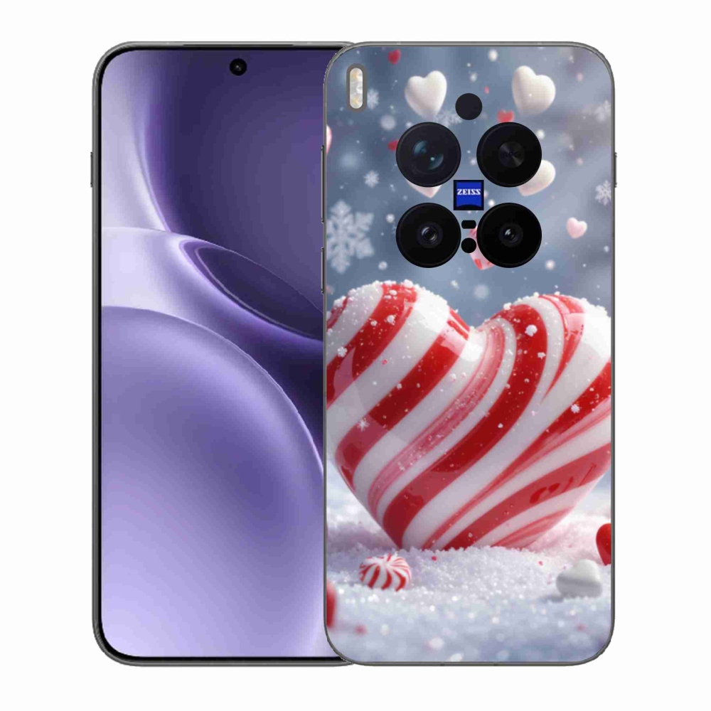 Gélový kryt mmCase na Vivo X300 Pro 5G - sladké srdce