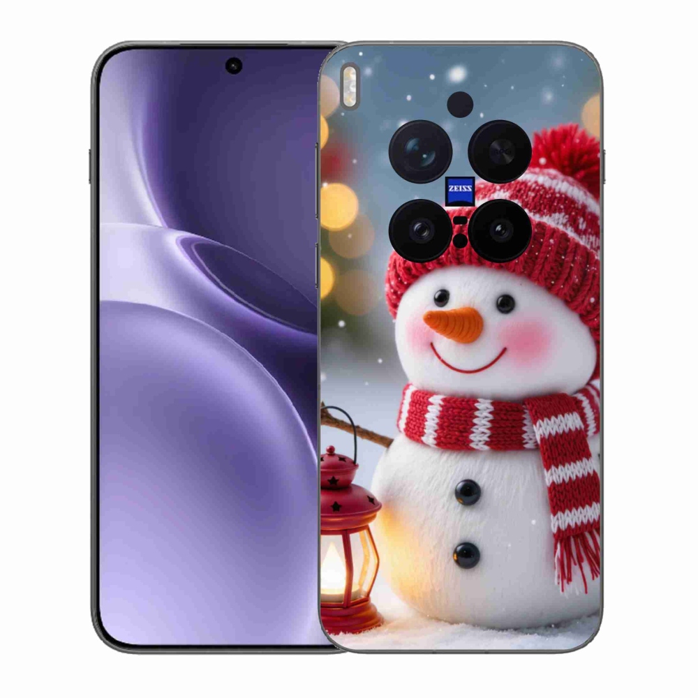 Gélový kryt mmCase na Vivo X300 Pro 5G - snehuliak 2