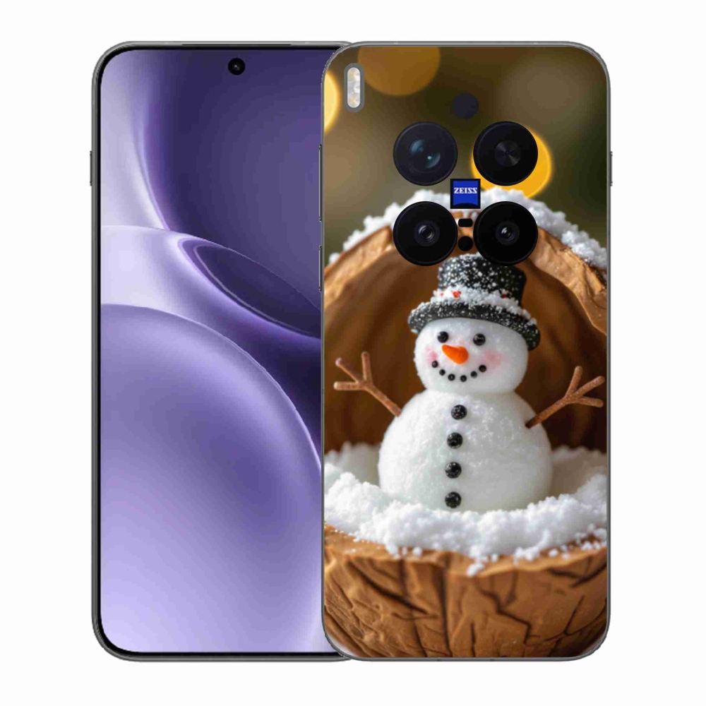 Gélový kryt mmCase na Vivo X300 Pro 5G - snehuliak 4