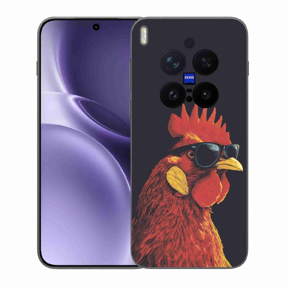 Gélový kryt mmCase na Vivo X300 Pro 5G - štýlový kohút