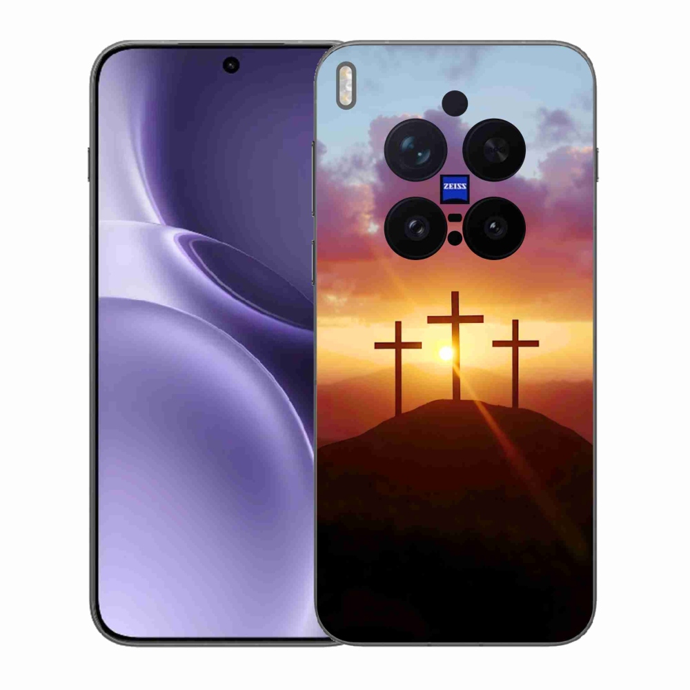 Gélový kryt mmCase na Vivo X300 Pro 5G - tri kríža