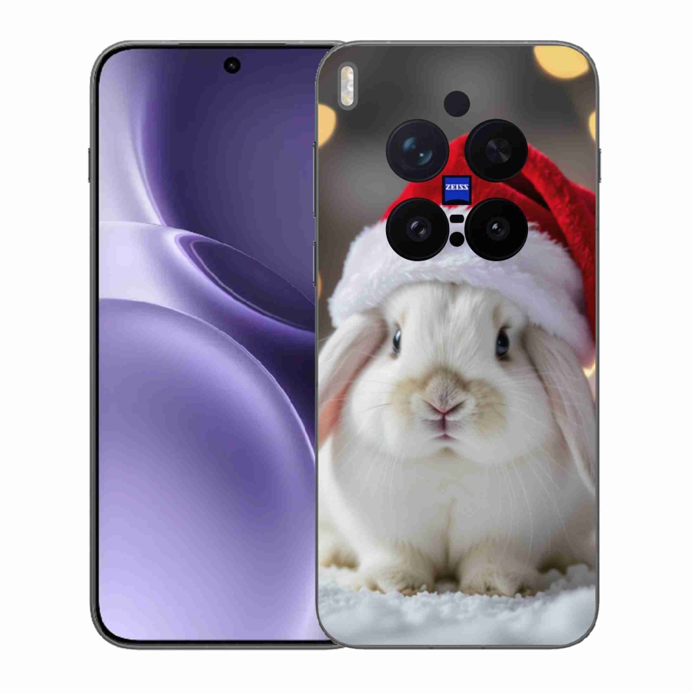 Gélový kryt mmCase na Vivo X300 Pre 5G - vianočný králik