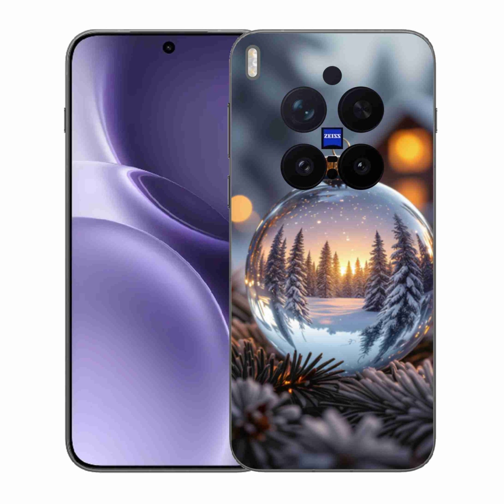 Gélový kryt mmCase na Vivo X300 Pro 5G - vianočná ozdoba