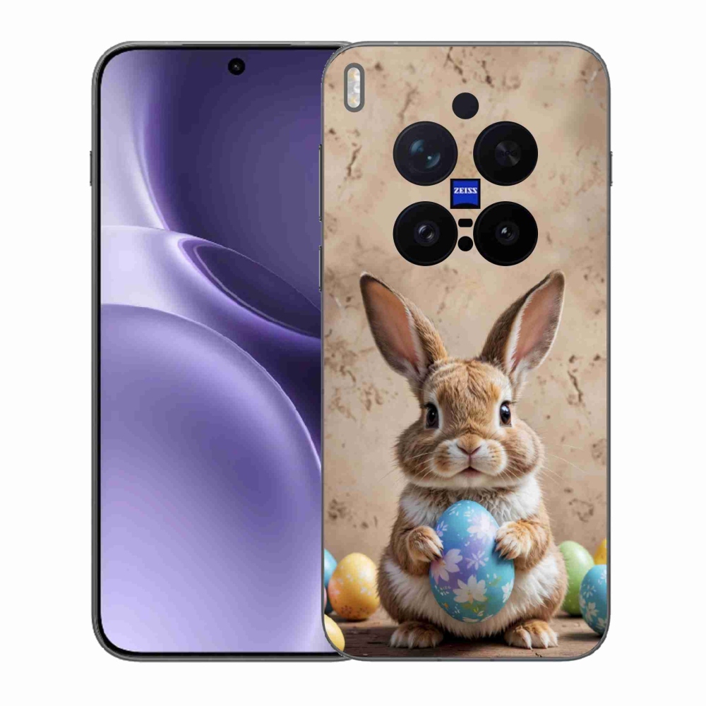 Gélový kryt mmCase na Vivo X300 Pro 5G - veľkonočný zajačik