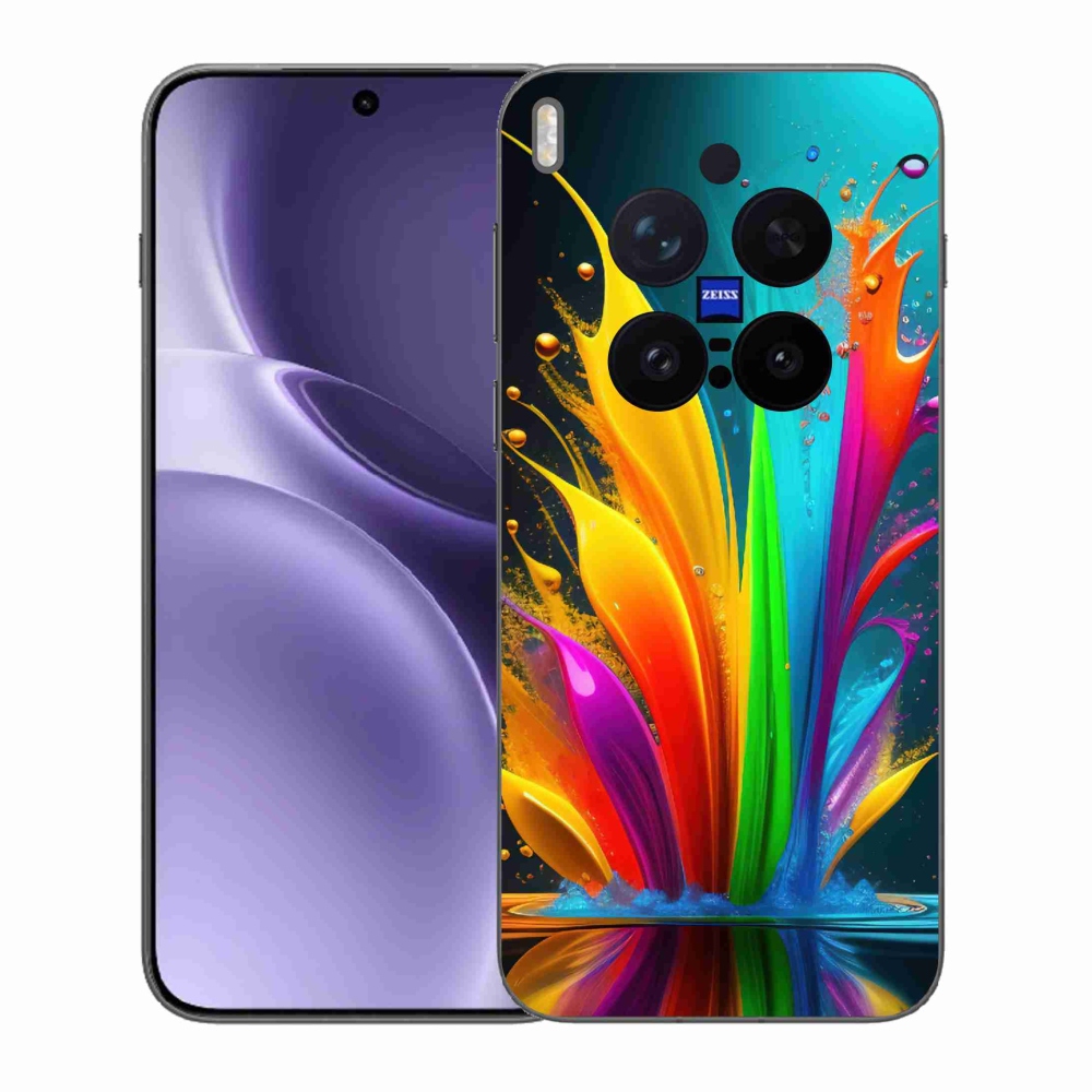 Gélový kryt mmCase na Vivo X300 Pro - abstraktný motív 1