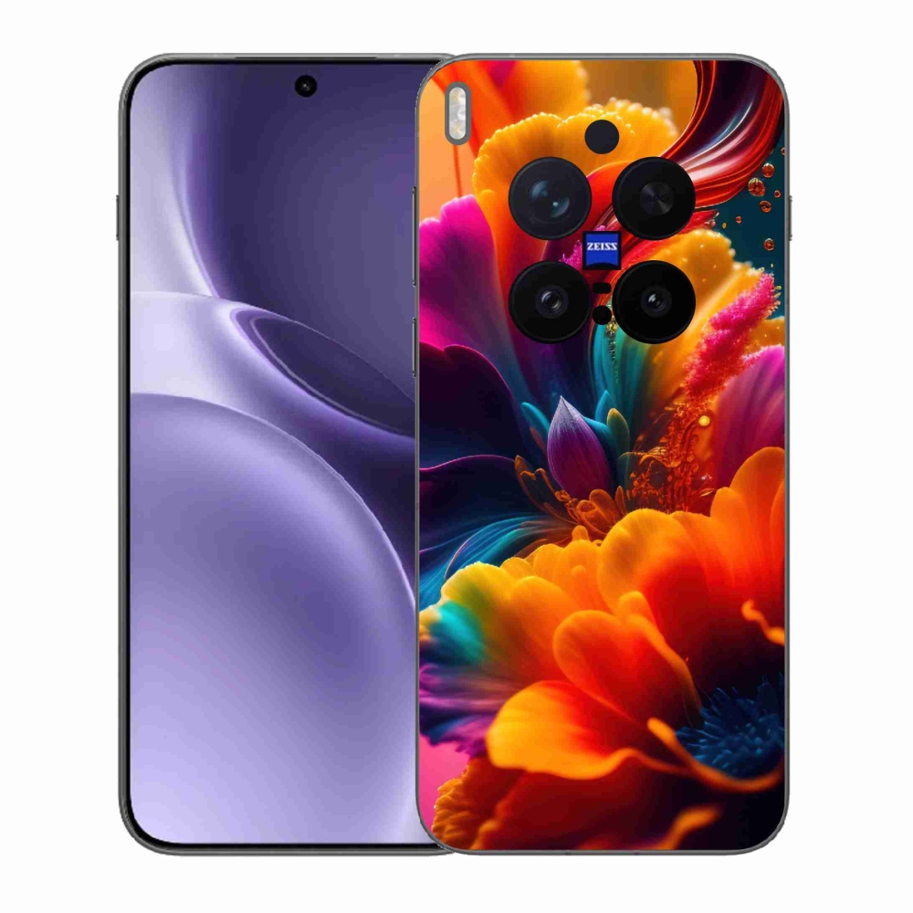 Gélový kryt mmCase na Vivo X300 Pro - abstraktný motív 2