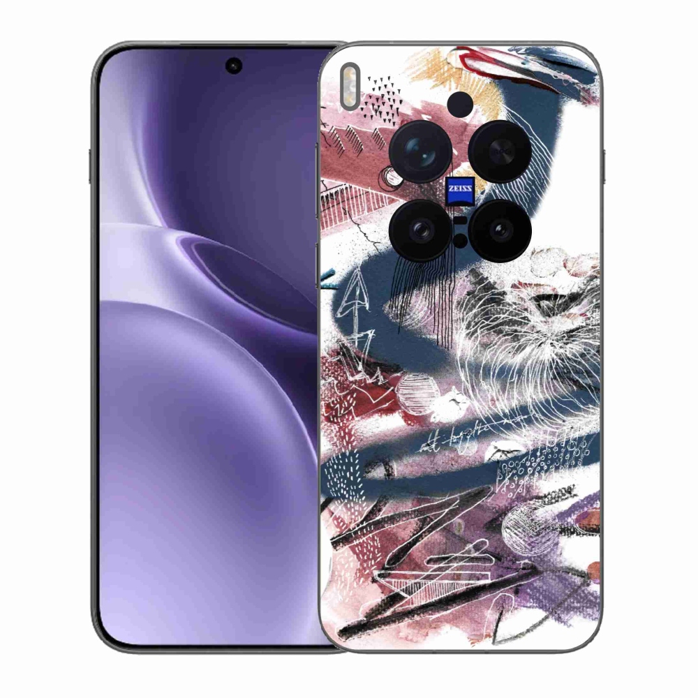 Gélový kryt mmCase na Vivo X300 Pro - abstraktný motív 28