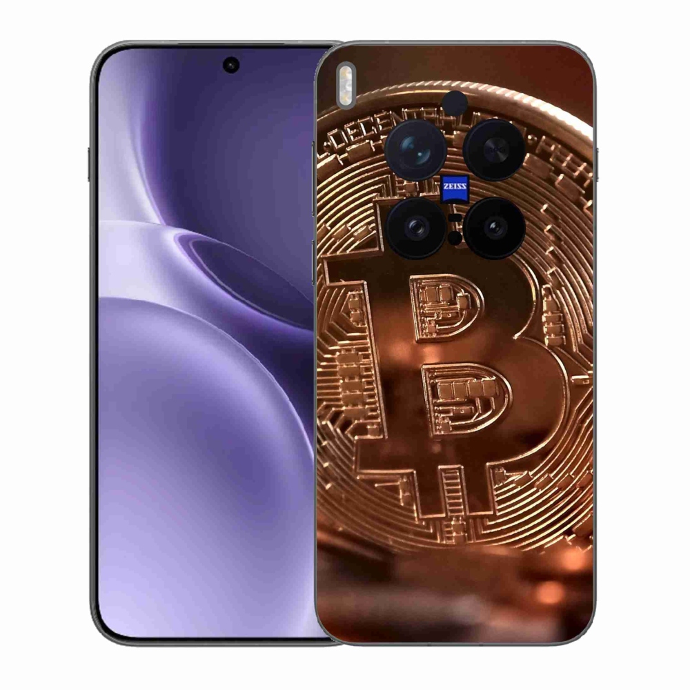 Gélový kryt mmCase na Vivo X300 Pro - bitcoin