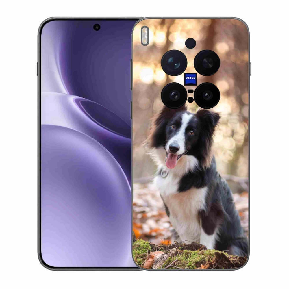 Gélový kryt mmCase na Vivo X300 Pro - border kólia 1