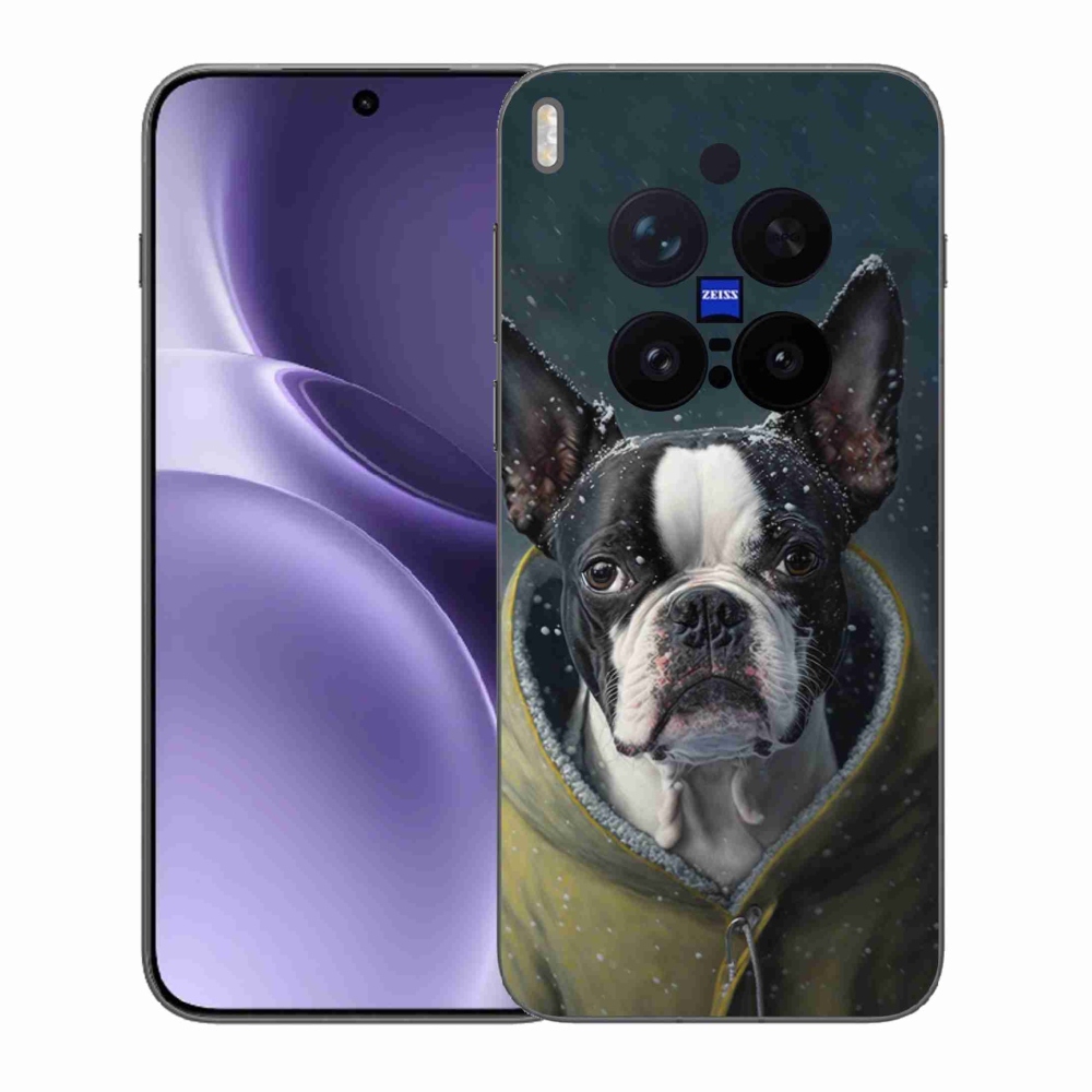 Gélový kryt mmCase na Vivo X300 Pro - buldoček