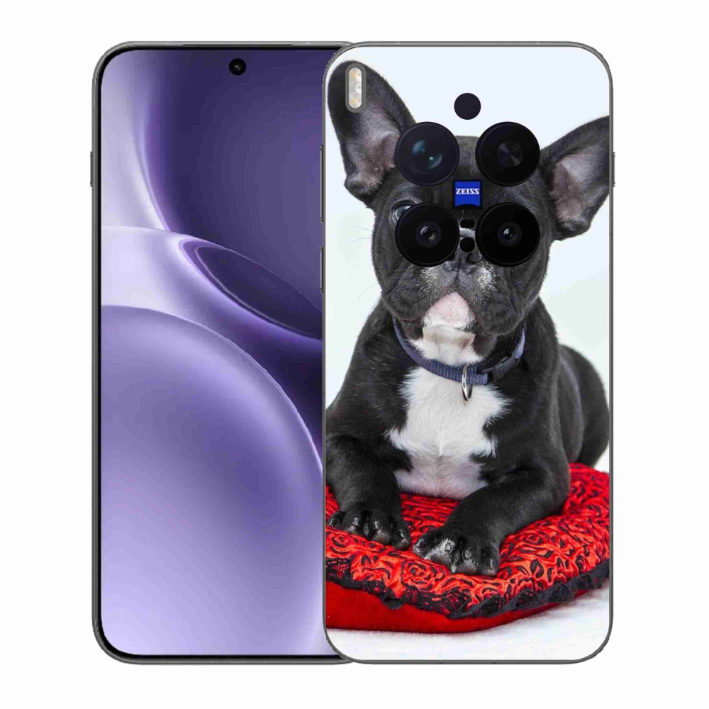 Gélový kryt mmCase na Vivo X300 Pro - buldog