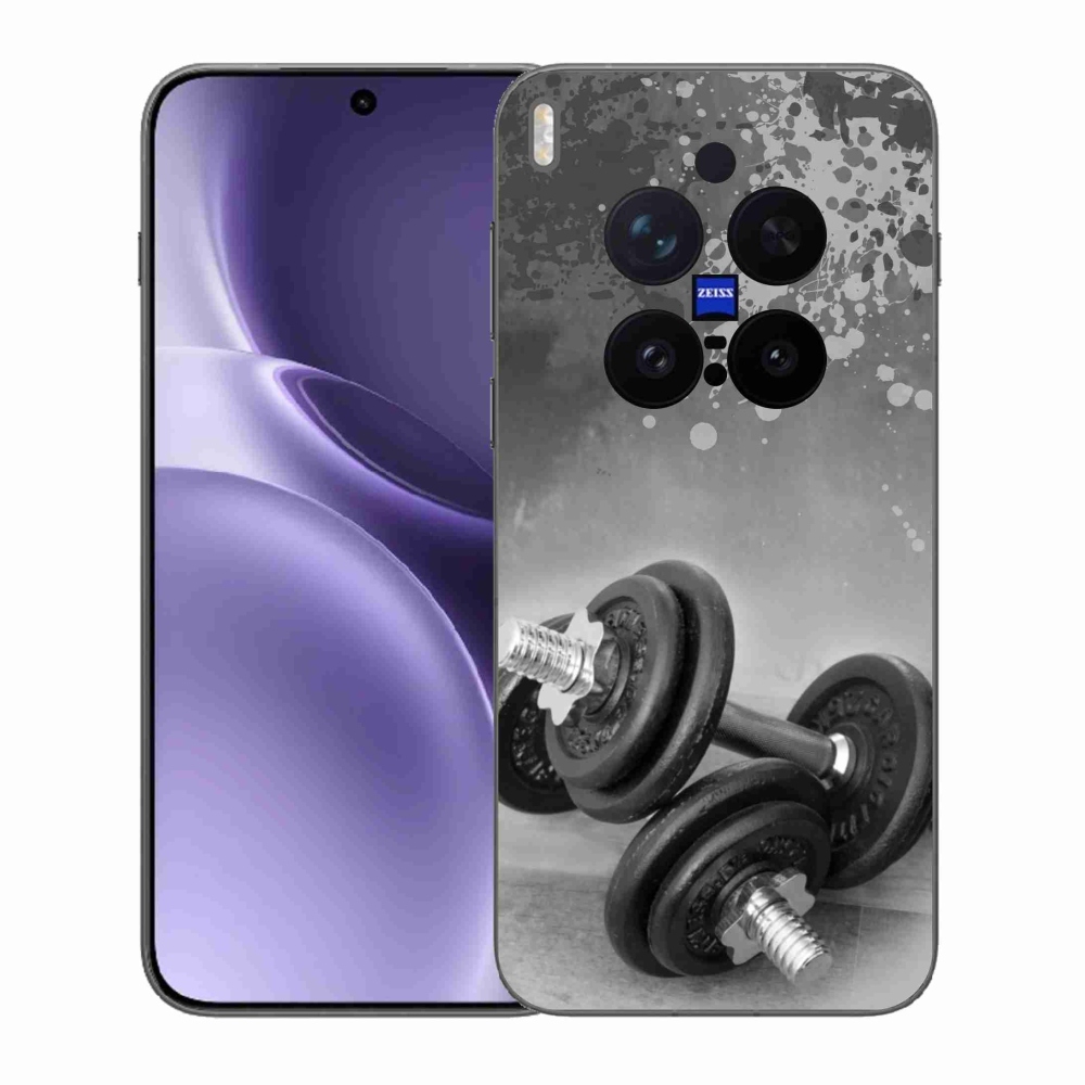Gélový kryt mmCase na Vivo X300 Pro - činky 1