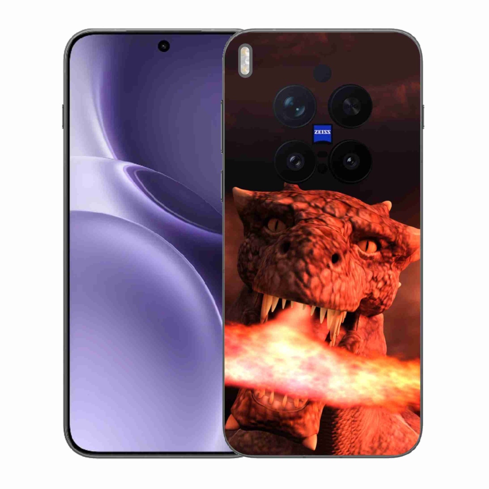 Gélový kryt mmCase na Vivo X300 Pro - drak