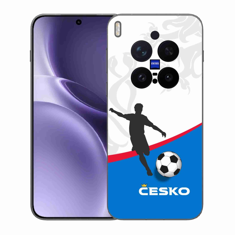 Gélový kryt mmCase na Vivo X300 Pro - futbal Česko 1