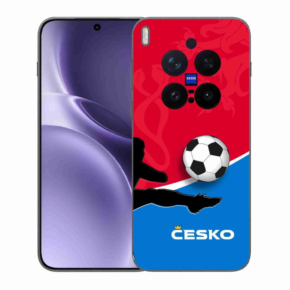 Gélový kryt mmCase na Vivo X300 Pro - futbal Česko 2