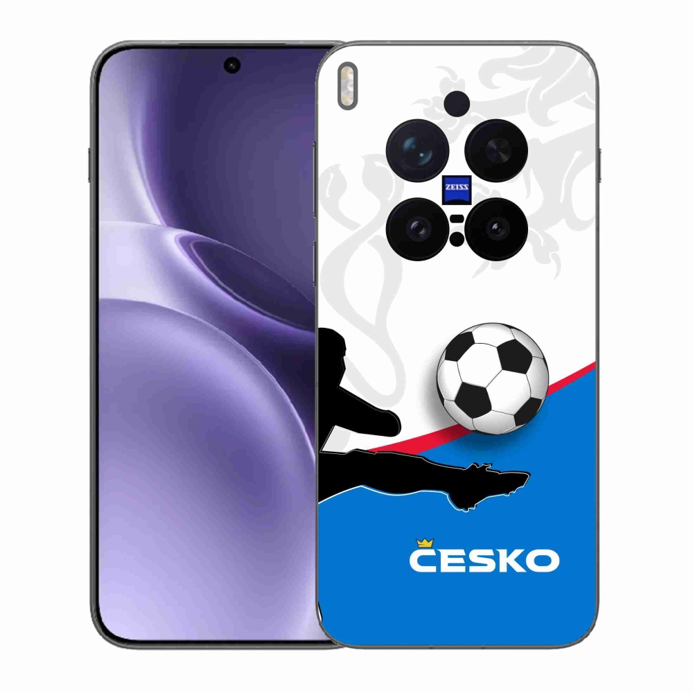 Gélový kryt mmCase na Vivo X300 Pro - futbal Česko 3