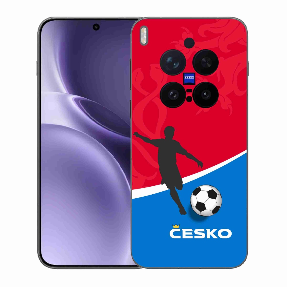 Gélový kryt mmCase na Vivo X300 Pro - futbal Česko