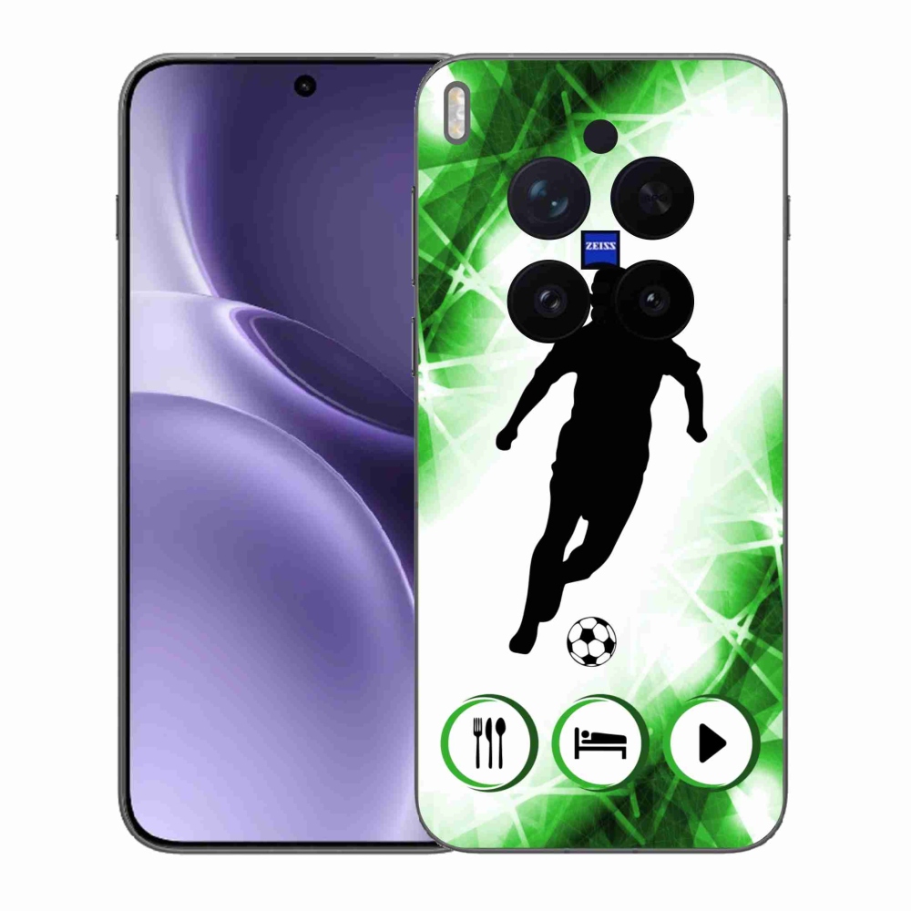 Gélový kryt mmCase na Vivo X300 Pro - futbalista