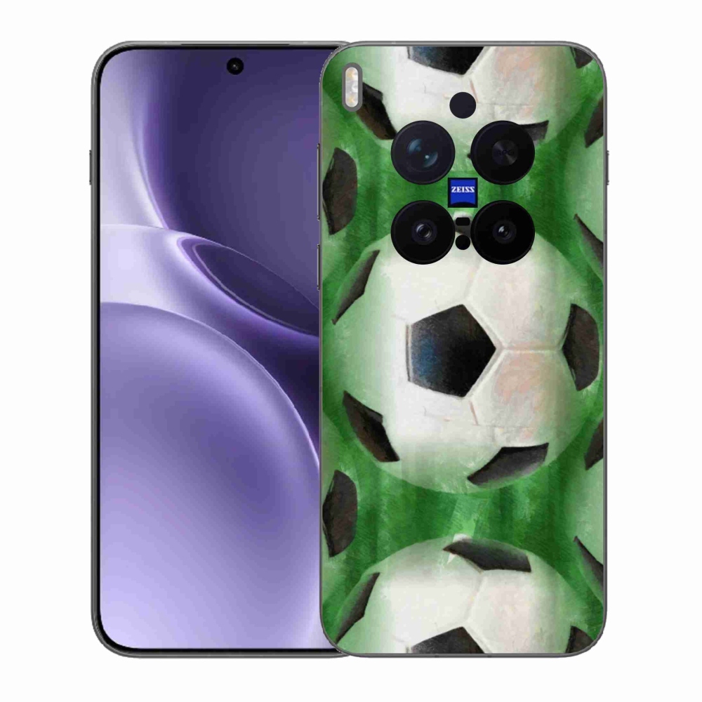 Gélový kryt mmCase na Vivo X300 Pro - futbalová lopta