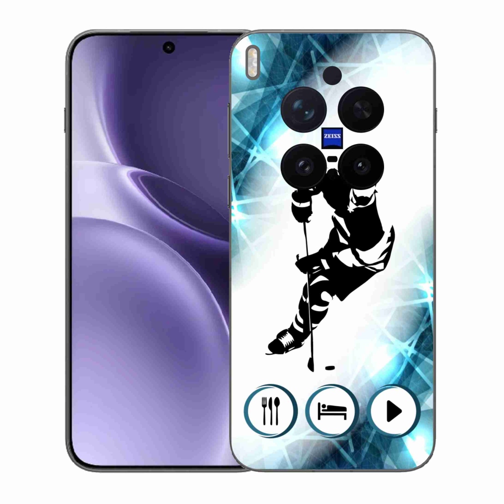 Gélový kryt mmCase na Vivo X300 Pro - hokej 1