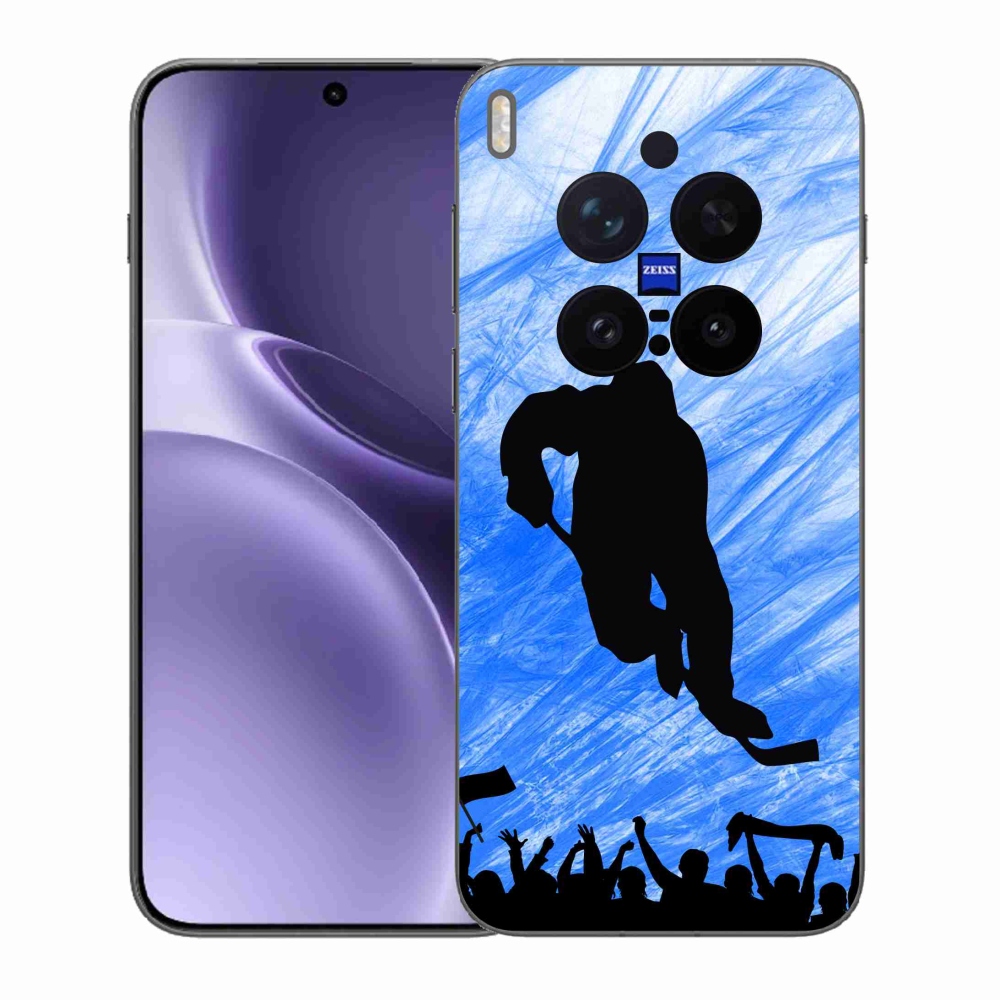 Gélový kryt mmCase na Vivo X300 Pro - hokejový hráč