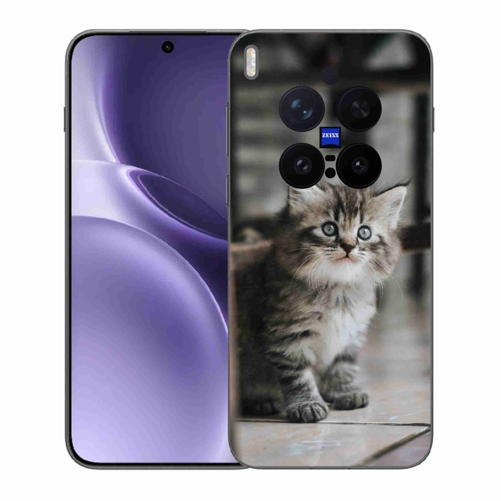 Gélový kryt mmCase na Vivo X300 Pro - mačiatko