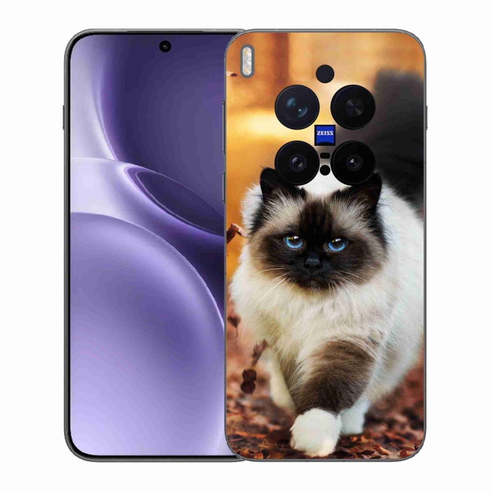 Gélový kryt mmCase na Vivo X300 Pro - mačka