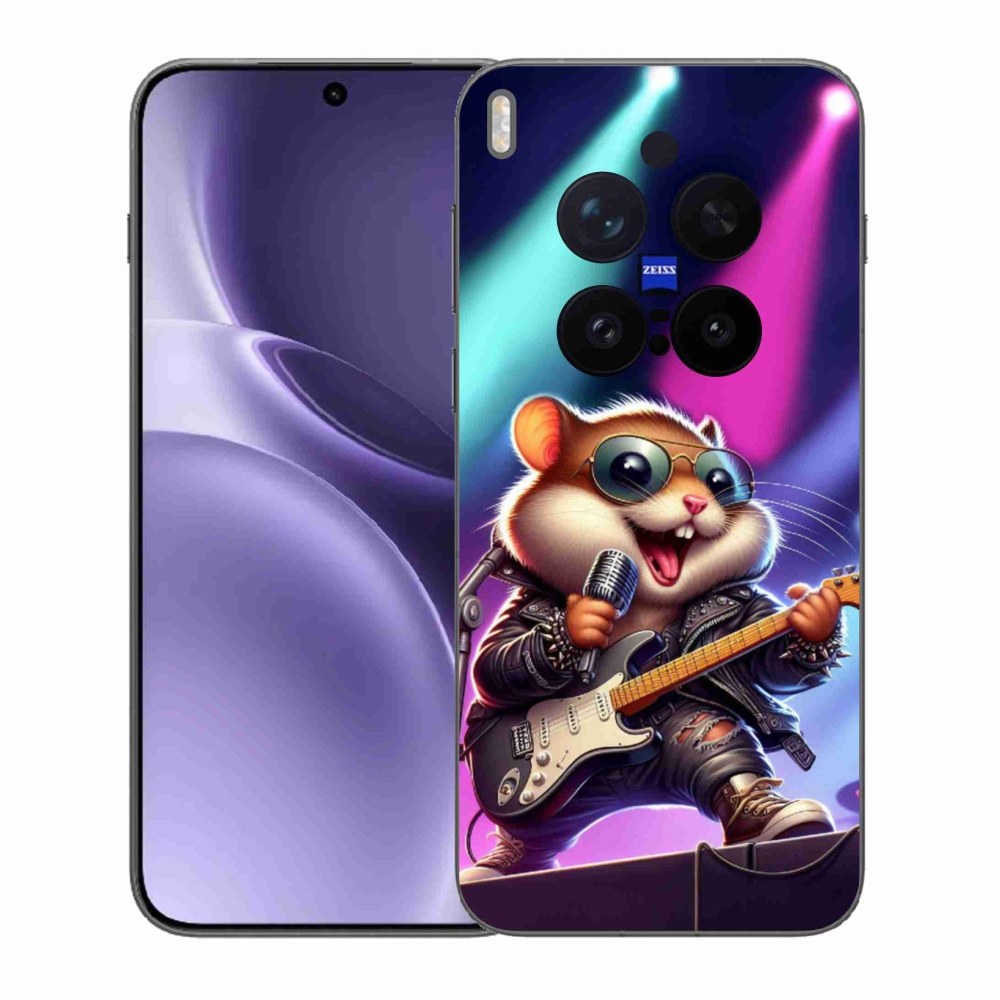 Gélový kryt mmCase na Vivo X300 Pro - škrečok rocker