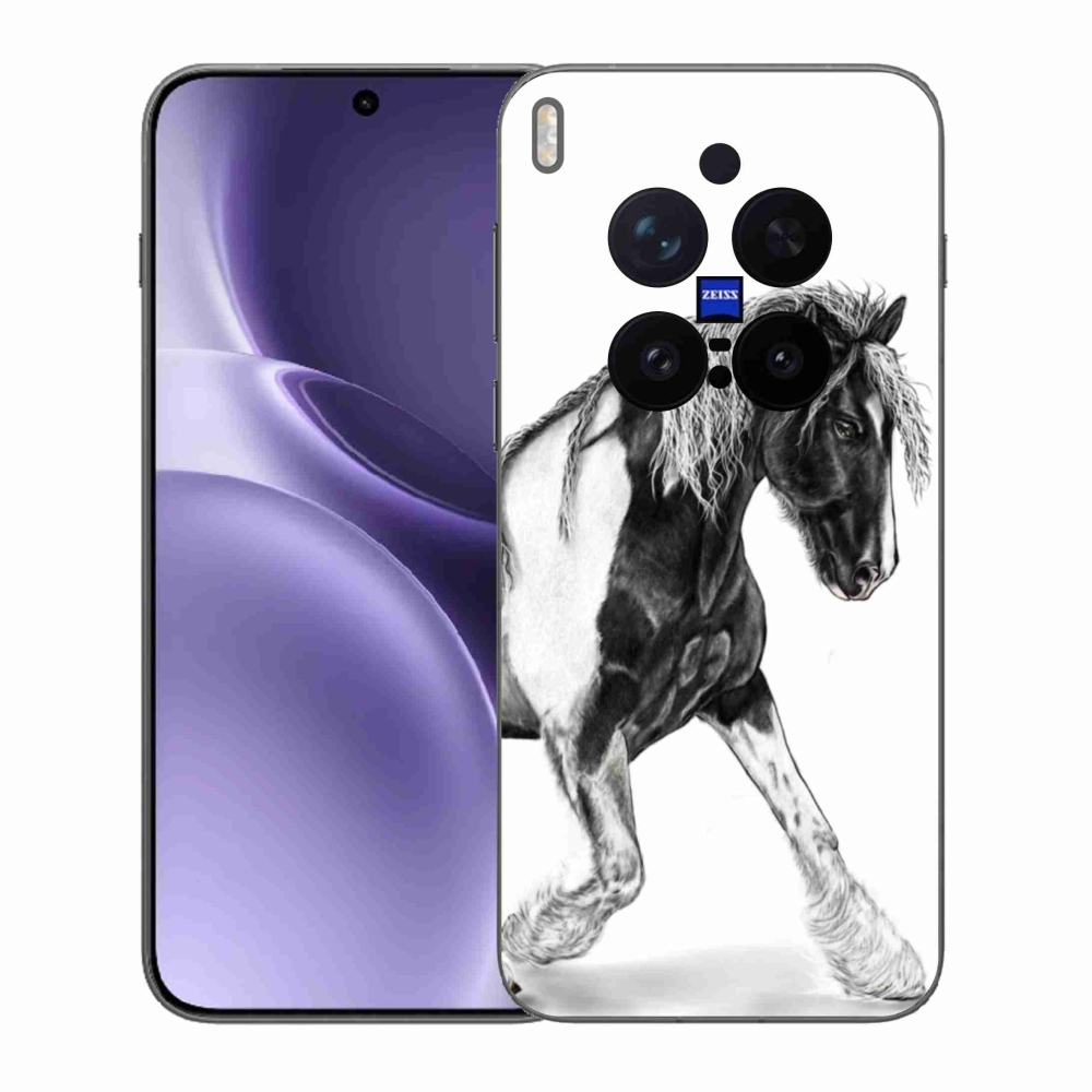 Gélový kryt mmCase na Vivo X300 Pro - kôň