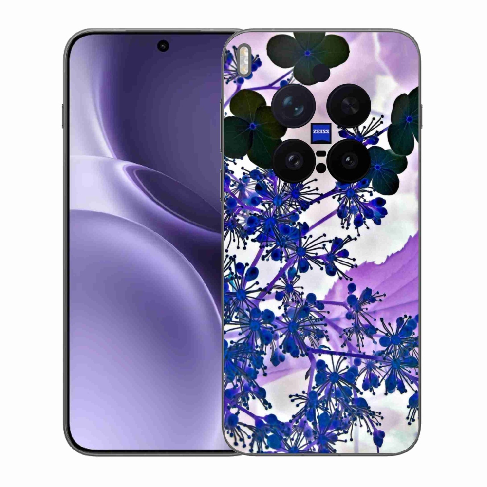 Gélový kryt mmCase na Vivo X300 Pro - kvet hortenzie