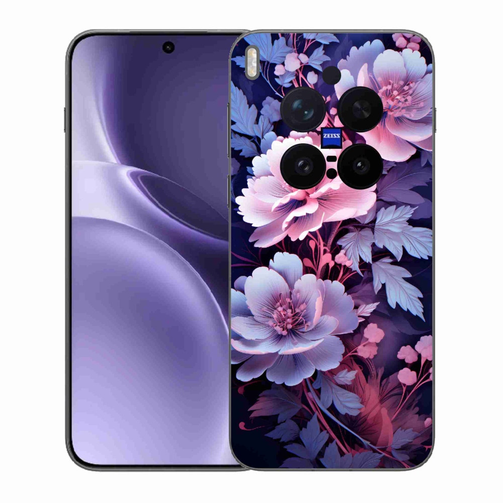 Gélový kryt mmCase na Vivo X300 Pro - kvety 11