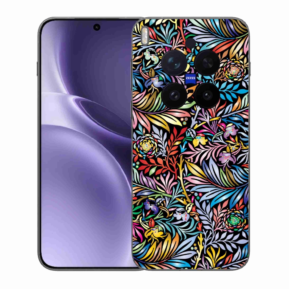 Gélový kryt mmCase na Vivo X300 Pro - kvety 5