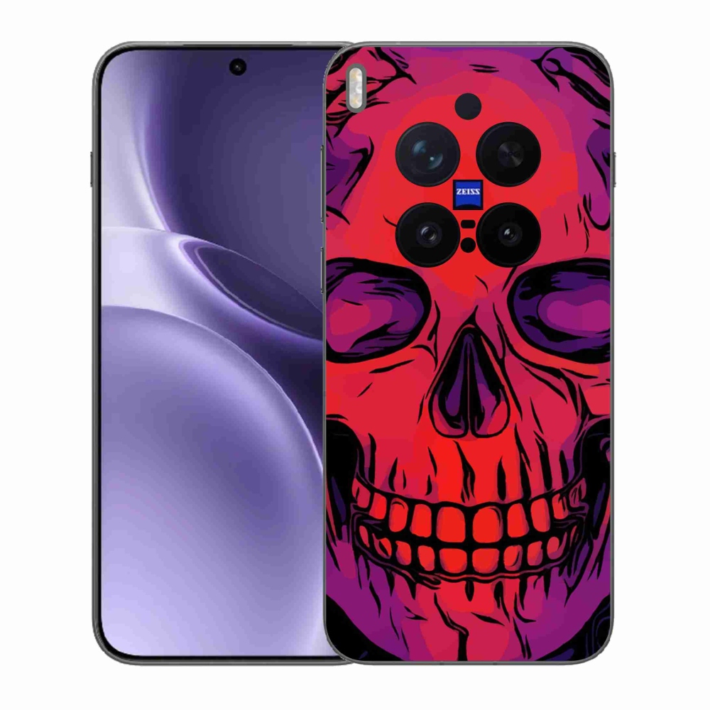 Gélový kryt mmCase na Vivo X300 Pro - lebka