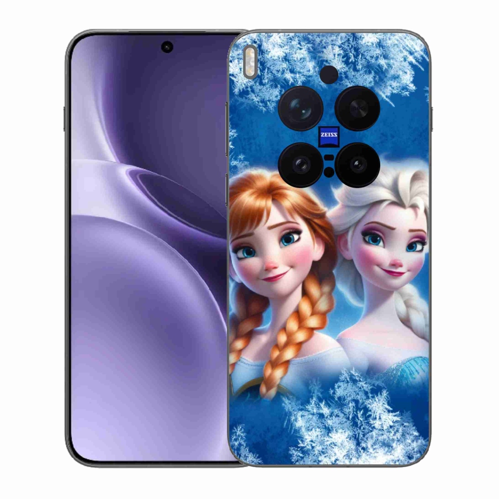 Gélový kryt mmCase na Vivo X300 Pro - ľadové kráľovstvo 2