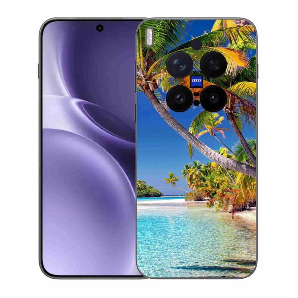 Gélový kryt mmCase na Vivo X300 Pro - morská pláž